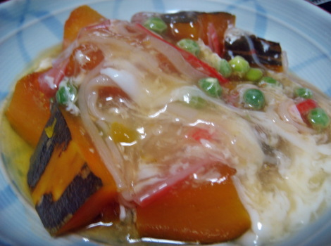 kabochanokanifuumiannkake.JPG