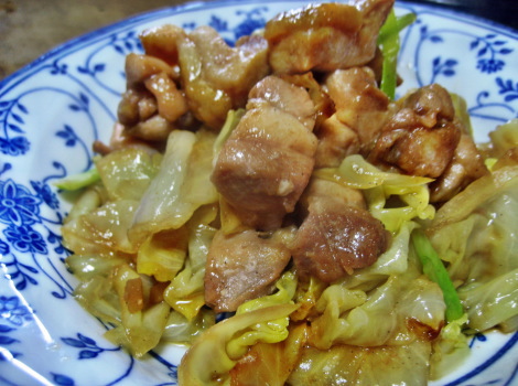 鶏もも肉の簡単レシピ 鶏とキャベツの炒め物 男の料理道場 超簡単レシピ集