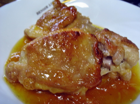 鶏肉料理の簡単レシピ 鶏のマーマレード風味 男の料理道場 超簡単レシピ集